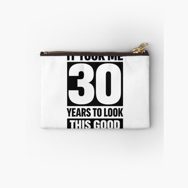 Item preview, It Took Me 30 Years to Look This Good | Funny 30th Birthday Typography T-Shirt designed and sold by rushaib.