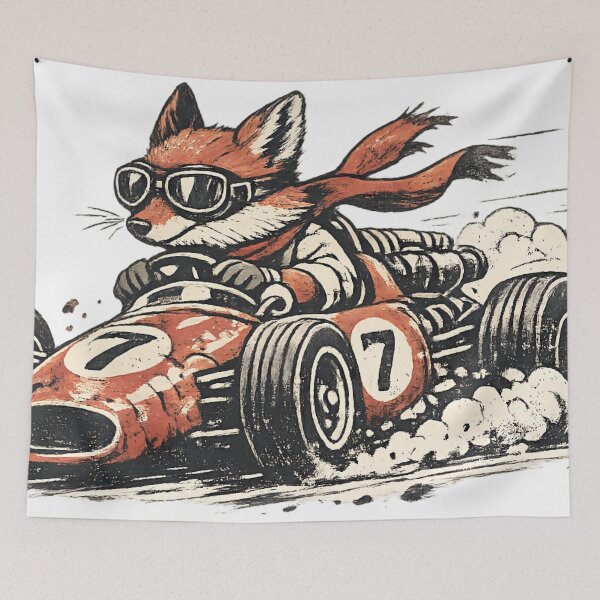 Item preview, Full Speed Fox designed and sold by Santuário da Bicharada.
