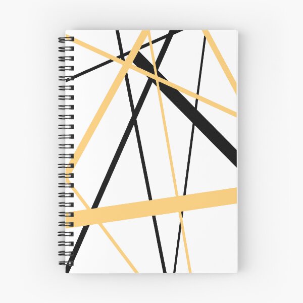 Item preview, Cool Pale-Orange Diagonal Lines Black Accents designed and sold by taiche.