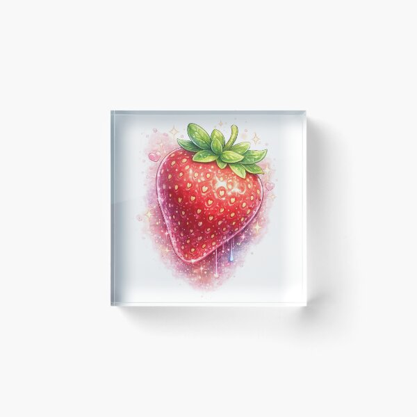 Artikelvorschau, Strawberry | Cute Fruit Typography Design entworfen und verkauft von VasiArtLab.