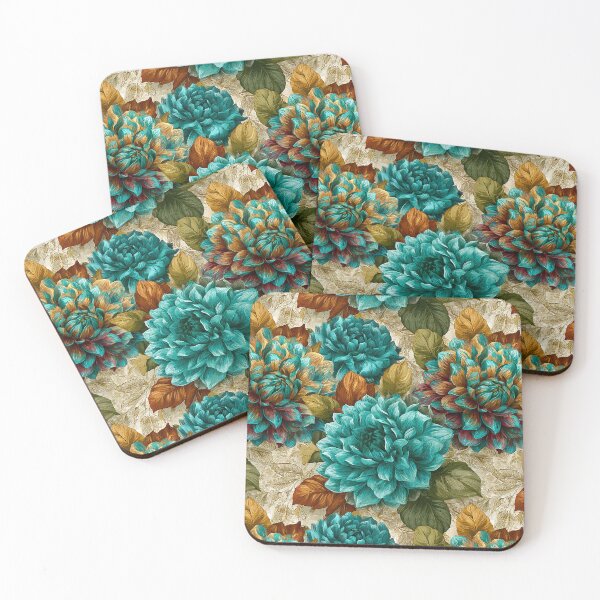 Item preview, Beautiful Dahlias Texture - Flower Floral Pattern  - Sympathy Gifts designed and sold by RoyalStarsPatts.