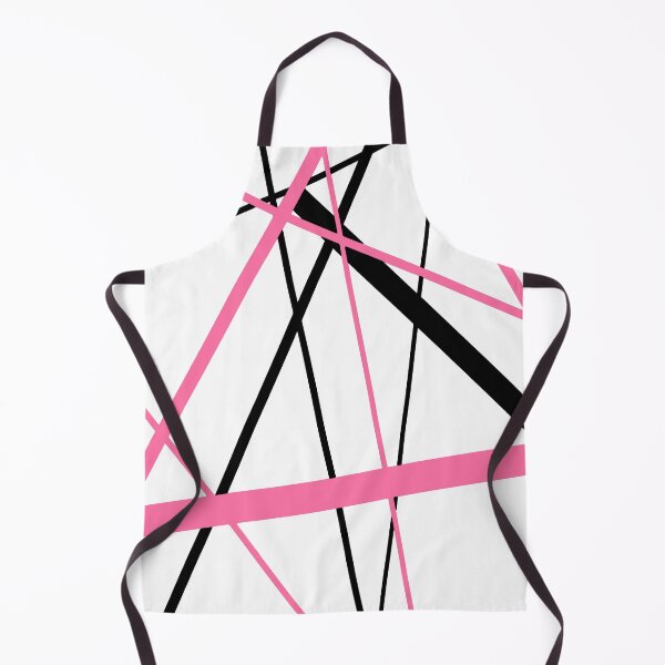 Item preview, Cool Bright-Pink Diagonal Lines Black Accents designed and sold by taiche.