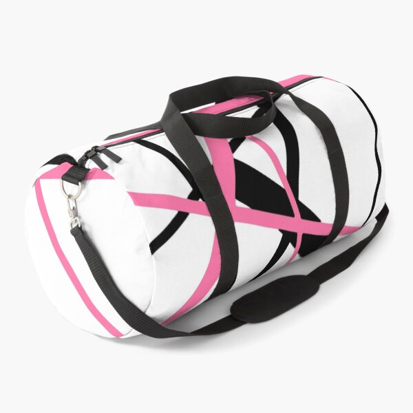 Item preview, Cool Bright-Pink Diagonal Lines Black Accents designed and sold by taiche.