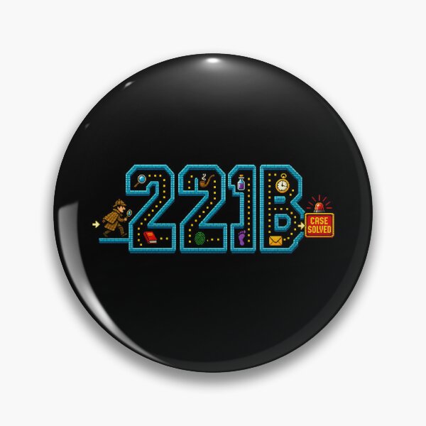Item preview, Sherlock Holmes 221B: Pixel Chase Solved designed and sold by Fenay Designs.