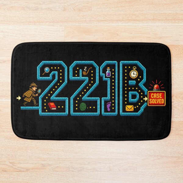 Item preview, Sherlock Holmes 221B: Pixel Chase Solved designed and sold by Fenay Designs.