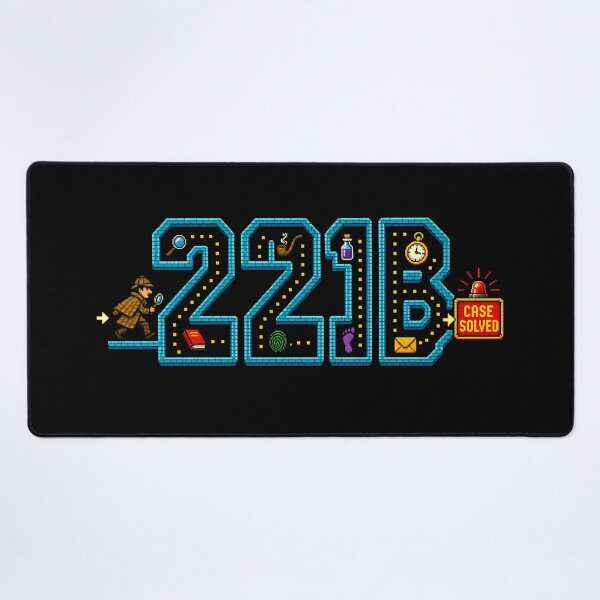 Item preview, Sherlock Holmes 221B: Pixel Chase Solved designed and sold by Fenay Designs.