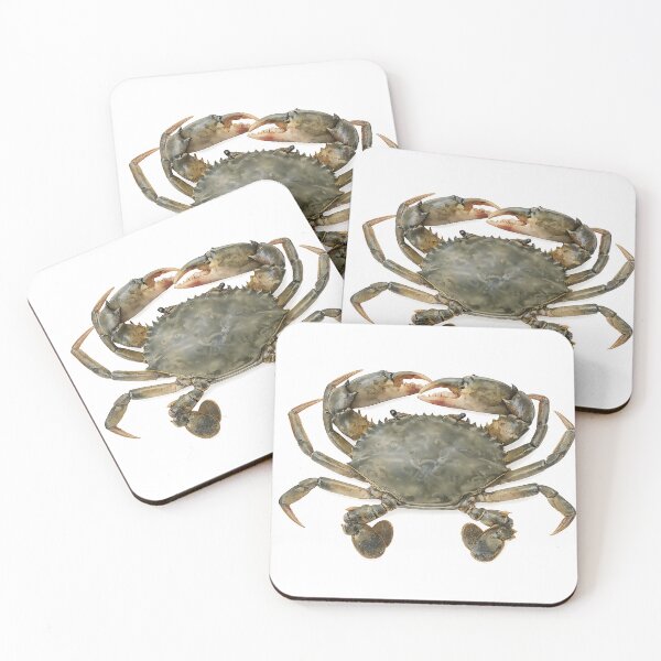Item preview, Mud Crab Watercolour — Australian Mangrove Crab designed and sold by Jaruart.