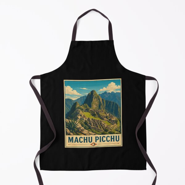 Item preview, Machu Picchu in Peru, South America, Vintage Art Travel Landscape designed and sold by MaateoDesign.