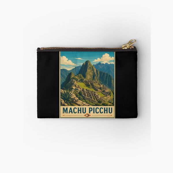 Item preview, Machu Picchu in Peru, South America, Vintage Art Travel Landscape designed and sold by MaateoDesign.