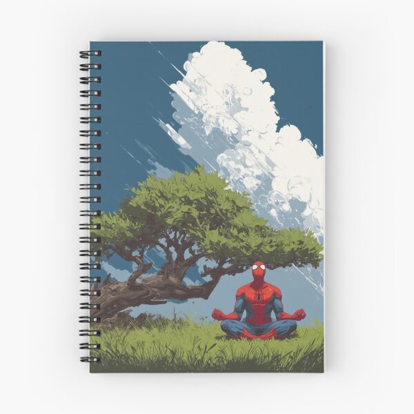 Item preview, Spider Zen - Meditating Spider-Man Japanese Bonsai Art designed and sold by ItsAllYellow.