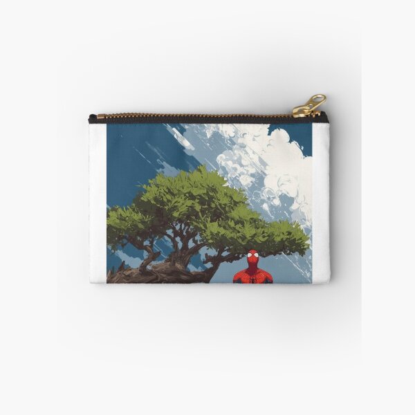 Item preview, Spider Zen - Meditating Spider-Man Japanese Bonsai Art designed and sold by ItsAllYellow.