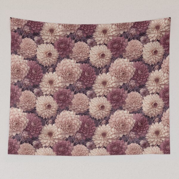 Item preview, Ornamental Dahlias Texture - Flower Floral Pattern  - Unique Gifts designed and sold by RoyalStarsPatts.