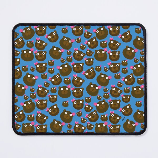 Item preview, Cute bears blue pattern Kawaii style designed and sold by giulyz.