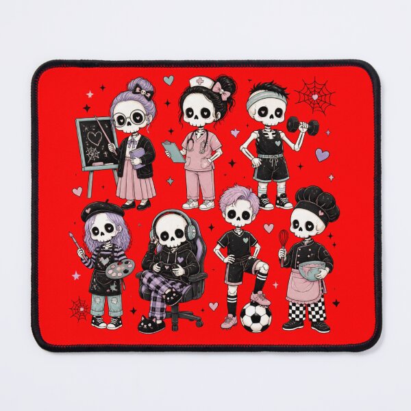 Item preview, CUTE SKELETONS IN ACTION designed and sold by Julartwear.