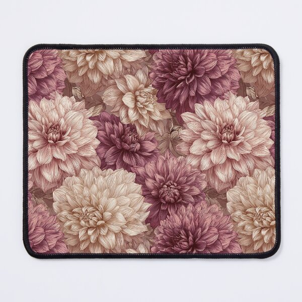 Item preview, Unique Dahlias Flower - Flower Floral Pattern - Unique Gifts For Men designed and sold by RoyalStarsPatts.