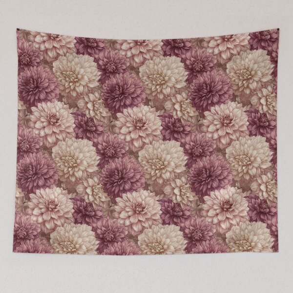 Item preview, Unique Dahlias Flower - Flower Floral Pattern  - Unique Gifts For Men designed and sold by RoyalStarsPatts.