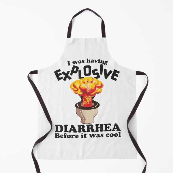 Item preview, Explosive Diarrhea Before It Was Cool Funny Toilet Humor Quote designed and sold by RuperDelois.