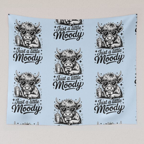 Item preview, The White Joyful Cow designed and sold by New Texas Republic.