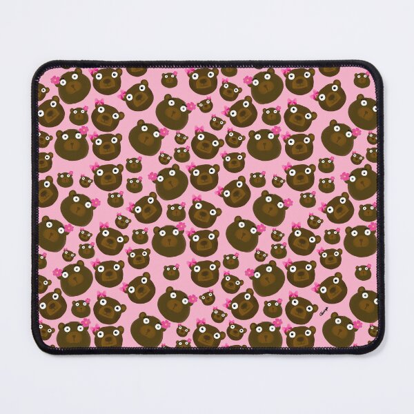 Item preview, Cute bears pink pattern Kawaii style designed and sold by giulyz.