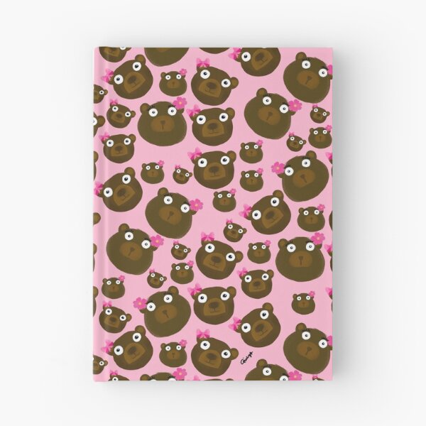 Item preview, Cute bears pink pattern Kawaii style designed and sold by giulyz.