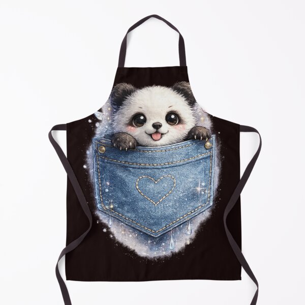 Item preview, Cute Tiny Panda in Pocket | Kawaii Animal Design designed and sold by VasiArtLab.