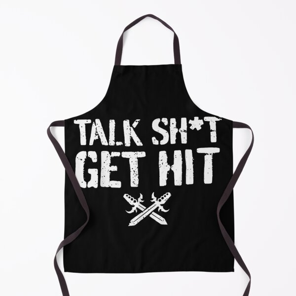 Item preview, Talk Shit Get Hit Funny Martial Arts Fighter Humor Quote designed and sold by RuperDelois.
