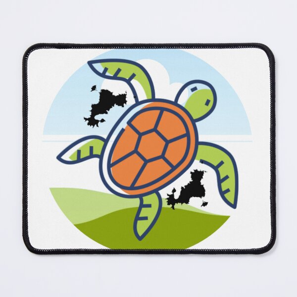 Item preview, Floating turtle on Mayotte designed and sold by FoxinhoSoumaila.