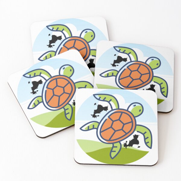 Item preview, Floating turtle on Mayotte designed and sold by FoxinhoSoumaila.