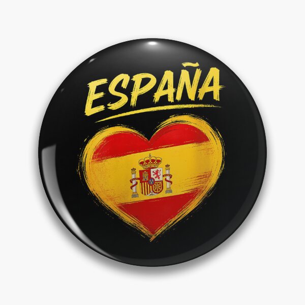 Item preview, España Heart Spanish Flag National Pride Love Spain Design designed and sold by EricCotanori.