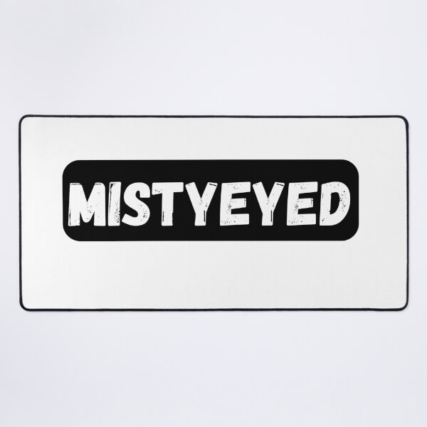 Item preview, Mistyeyed Emotional Aesthetic Typography Design designed and sold by variant designer.