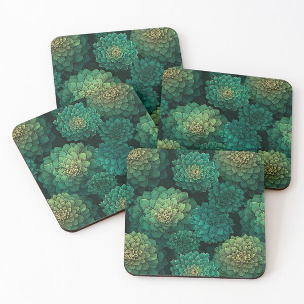 Item preview, Soft Dahlias Floral  - Botanical Garden Pattern  - Valentine Gifts For Him designed and sold by RoyalStarsPatts.