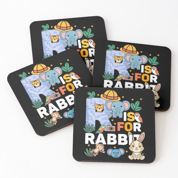 Item preview, R Is For Rabbit Zoo Party Jungle Zoo Birthday designed and sold by ShirTomDesigns.