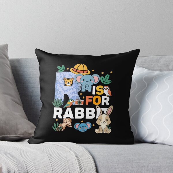 Item preview, R Is For Rabbit Zoo Party Jungle Zoo Birthday designed and sold by ShirTomDesigns.