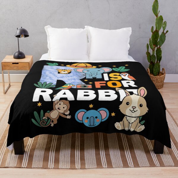 Item preview, R Is For Rabbit Zoo Party Jungle Zoo Birthday designed and sold by ShirTomDesigns.