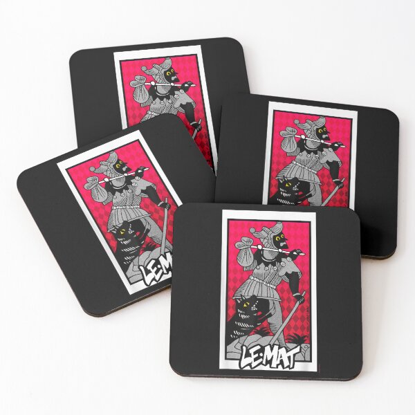 Item preview, Lemay Vintage Gothic Joker Playing Card Dark Fantasy Illustration designed and sold by EricCotanori.