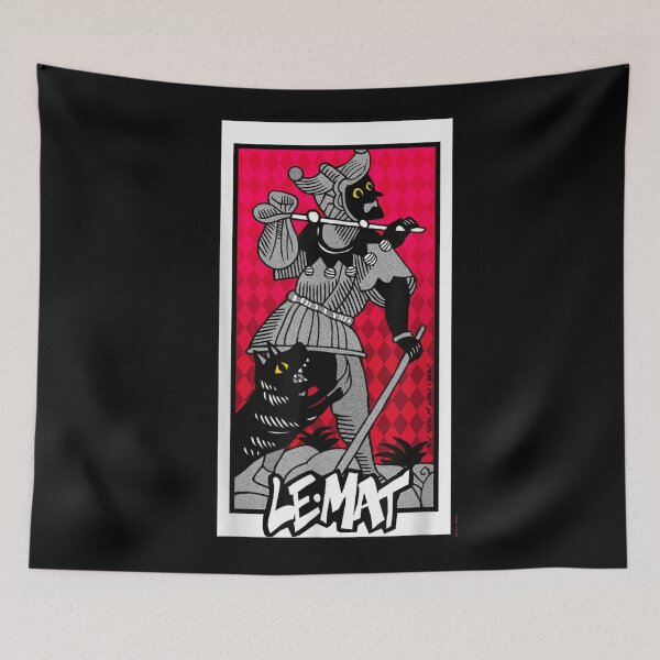 Item preview, Lemay Vintage Gothic Joker Playing Card Dark Fantasy Illustration designed and sold by EricCotanori.