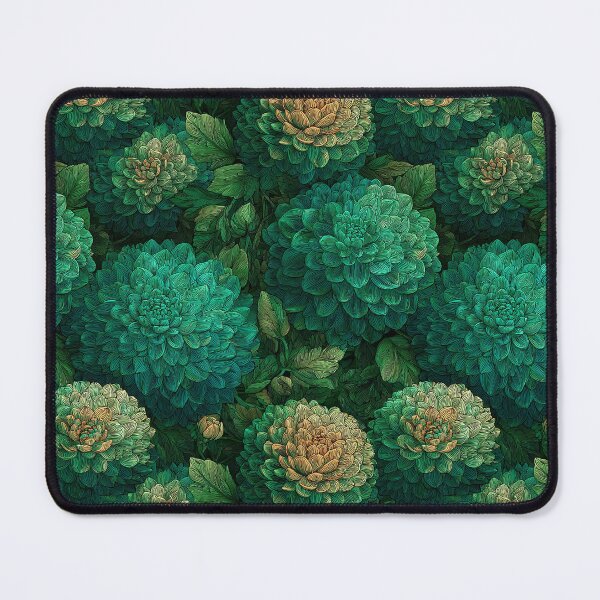 Item preview, Elegant Dahlias Flower - Birthday Flower Pattern - Valentine Gifts For Men designed and sold by RoyalStarsPatts.