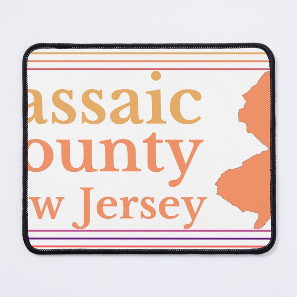 Item preview, Passaic County New Jersey Highlighted on State Map designed and sold by TheIconSmith.