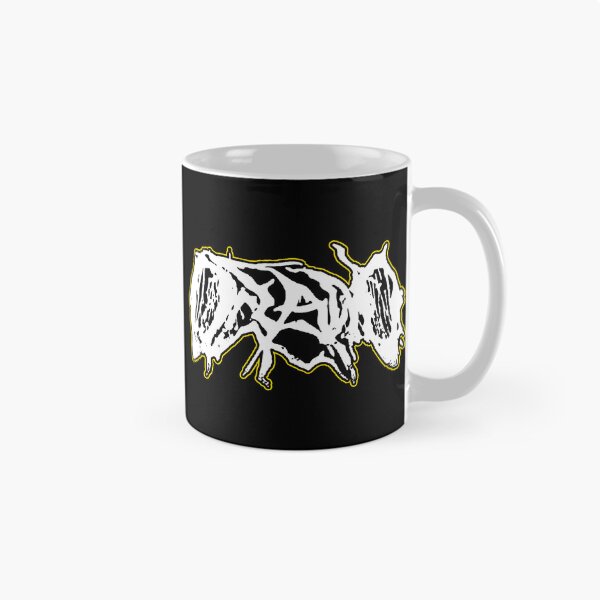 Item preview, White Silhouette Typography With Yellow Stroke designed and sold by billiasbros.