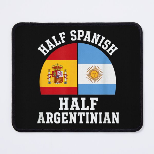 Item preview, Half Spanish Half Argentinian Heritage Pride National Flag Gift designed and sold by EricCotanori.