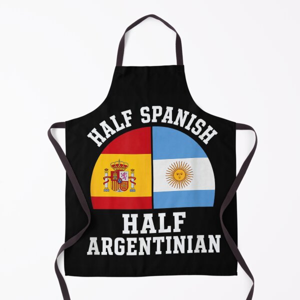 Item preview, Half Spanish Half Argentinian Heritage Pride National Flag Gift designed and sold by EricCotanori.
