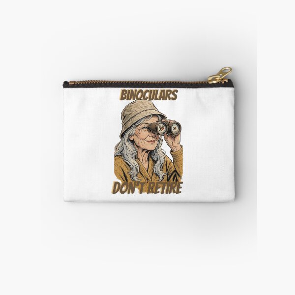 Item preview, Binoculars Don't Retire People Do - Funny Birdwatching Retirement Gift for Woman Birdwatching Grandma designed and sold by Neurospicy Trolls.