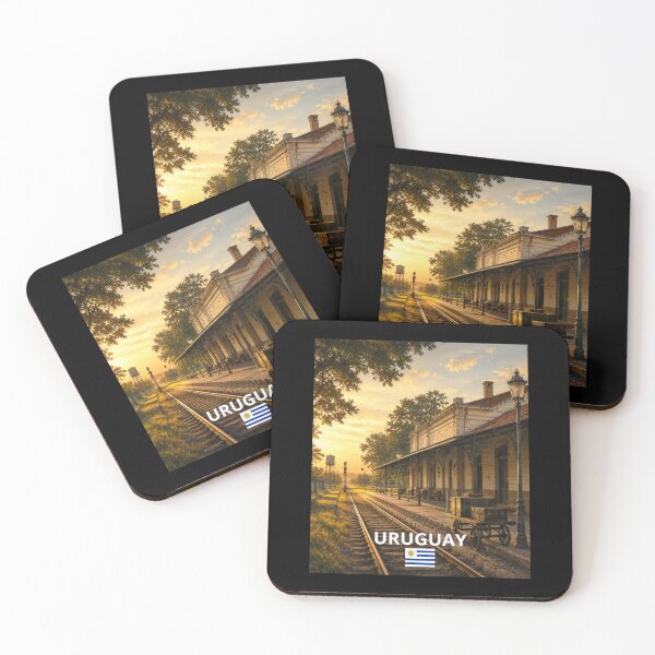 Item preview, Uruguay Old Railway Station  designed and sold by Tienda-Vane.