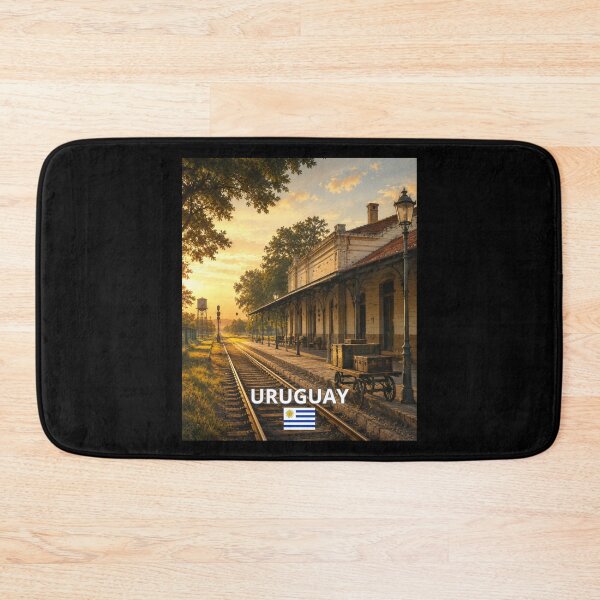 Item preview, Uruguay Old Railway Station  designed and sold by Tienda-Vane.