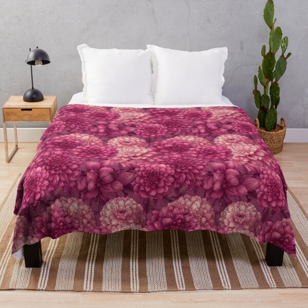 Item preview, Trendy Dahlias Texture - Retro Flower Floral - Valentine Gifts For Boyfriend designed and sold by RoyalStarsPatts.