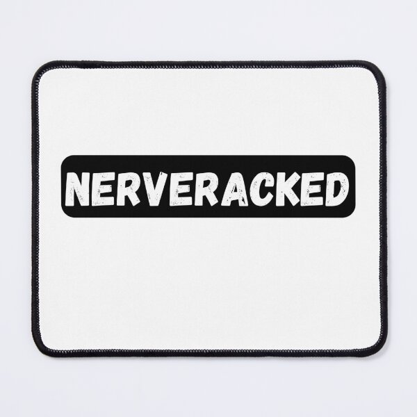 Item preview, Nerveracked Anxiety Mood Typography Design designed and sold by variant designer.