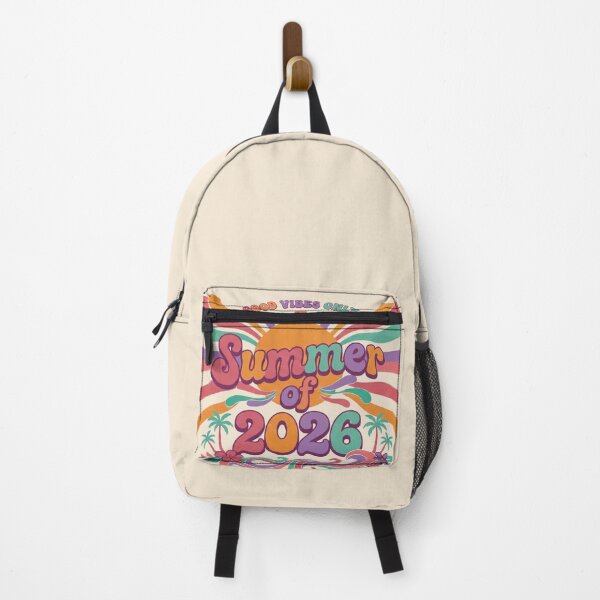 Item preview, Summer of 2026 Retro Groovy Typography Design with Sun Rays and Tropical Elements designed and sold by Kis-Shop.