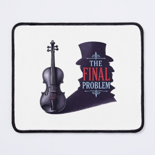Item preview, The Final Problem: Violin and Holmes Silhouette designed and sold by Fenay Designs.