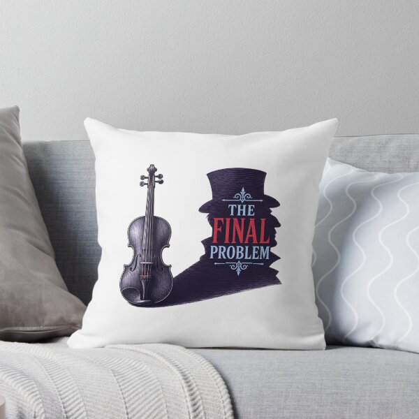 Item preview, The Final Problem: Violin and Holmes Silhouette designed and sold by Fenay Designs.