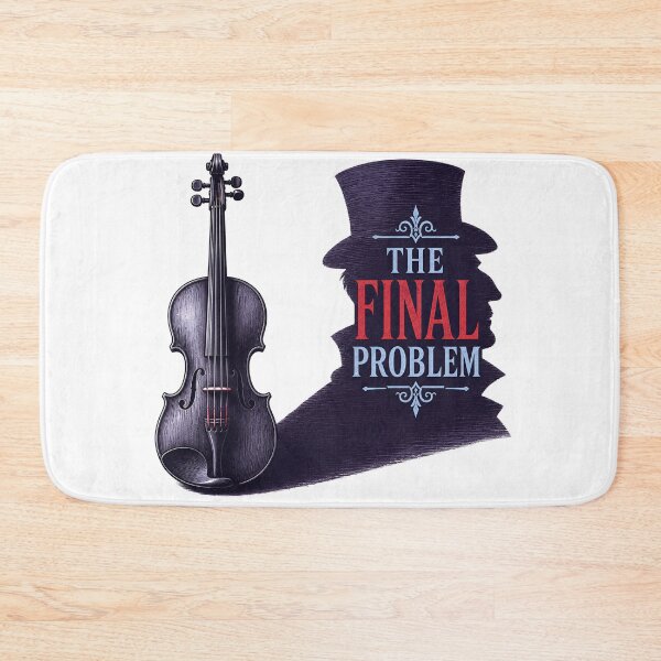 Item preview, The Final Problem: Violin and Holmes Silhouette designed and sold by Fenay Designs.